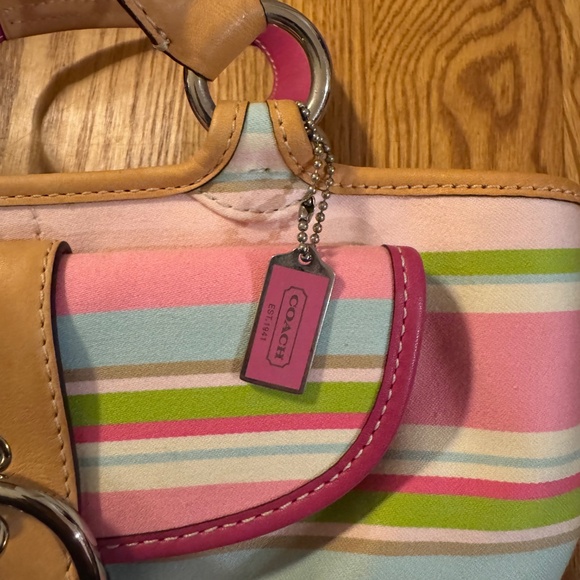 Coach Hampton Soho Striped - Picture 3 of 6